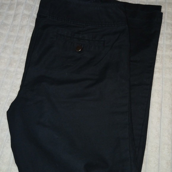Ann Taylor Black Nautical Sailor Inspired Dress Pants Sz 8 EUC - Picture 5 of 6